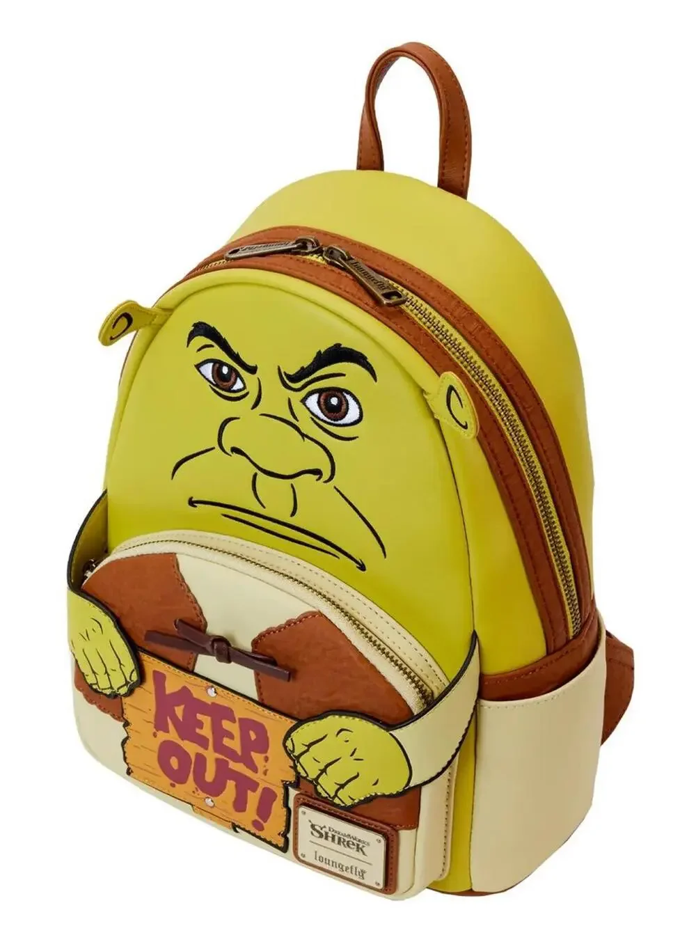 Loungefly Dreamworks Shrek Keep Out Cosplay Mini Backpack